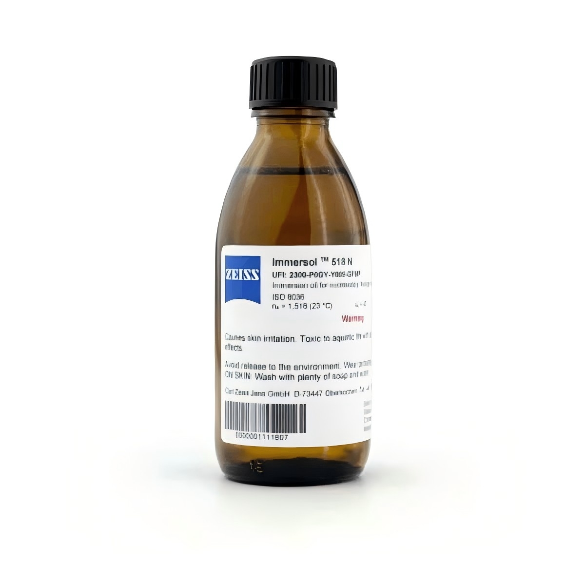 德国原装进口蔡司ZEISS普通镜油Zeiss Immersol 518N 100ml Immersion oil 000000-1111-807 德国原装进口蔡司ZEISS普通镜油Zeiss Immersol 518N 100ml Immersion oil 000000-1111-807