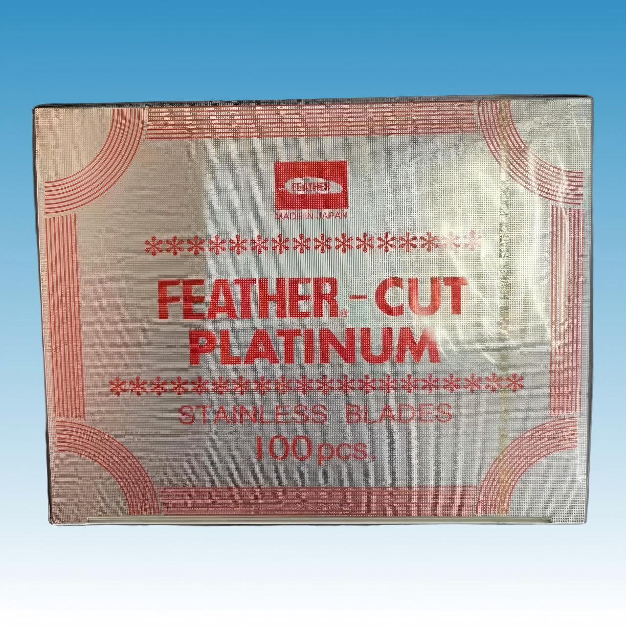 日本Feather羽毛牌平板削发修眉刀片/单面白金刀片CS-10 日本Feather羽毛牌平板削发修眉刀片/单面白金刀片CS-10